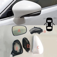 Car Rearview Mirror Cover Side Mirror Frame lights Mirror Glass Lens For Lexus ES200 ES250 ES300H ES