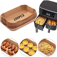 Air Fryer Disposable Paper Liner, 100PCS Food Grade Parchment Liners for Ninja DZ201, Air Fryer Acce