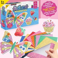 Foil Arts And Crafts For Kids Ages Diy Butterfly Dessert Foil Foam Stickers Fun Creative H4m7