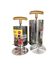 Khuôn Làm Giò Thủ - Giò Lụa ( Chả Lạnh - Chả Lụa) Bằng inox Dày Sáng Bóng Huỳnh Anh