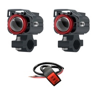 Mini Eagle Eye Spotlight ขับรถสูงต่ำสีเหลือง/สีขาว LED รถ/รถจักรยานยนต์ Anti-Fog เกาหลี LED Chip