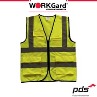 WORKGard Safety Vest, High Visibility Reflective Vest, Construction Work Vest with Multi-pockets