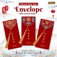 Chinese New Year 2026 Chinese New Year Angpao Envelopes 6pcs Chinese New Year