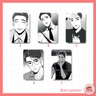 ♞[5 PCS SET] BJ ALEX WEBTOON MANHWA PC PHOTOCARDS UNOFFICIAL FANMADE LOMO