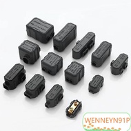 WENNEYN91P Quick Terminal Block, Black Conductor Brass High Power Splitter, Compact Splice Electrica