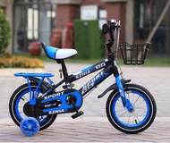 จักรยานเด็กสามล้อ5ขวบจักรยานเด็กเด็กชายและเด็กหญิงอายุ16นิ้วรถเข็นเด็กของขวัญขายส่ง
