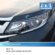 Honda BRV JSL Car Accessories Headlamp Cover Garnish Blacktivo Matte Black