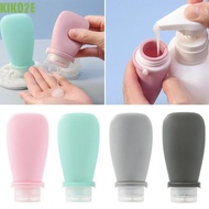 KIKO2E Portable Silicone Travel Bottle, Portable Refillable Silicone Refillable Bottle, Squeeze Tube