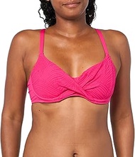 Women's Ottawa Wrap Full Cup Bikini Top, Freesia, 32E