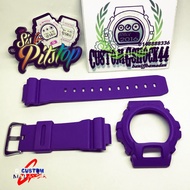 Gshock Dw6900 Band & Bazel Purple Matte