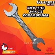 🚜5/8 X 11/16   3/4 X 7/8  COMAN SPANAR | GS PARTS