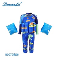 Daihatsu Boys Buoyancy Le One Piece Swimsuit Man Wholesale Suit Cropped Pants Fashion Children Girls