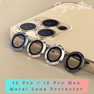 Camera Lens Protector Compatible For iPhone 12 Pro/12 Pro Max Metal Glass Type