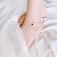 Female Trendy s999 Anklet Anklet ins Korean Style One Piece Hair Fan-Shaped Small Skirt Korean Versi