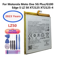 2023 Years 5000mAz LZ50 Rechargable Battery For Motorola Moto One 5G Plus / G100 / Edge S XT2125 XT2125-4 Mobile Phone Bateria new brend Clearlovey
