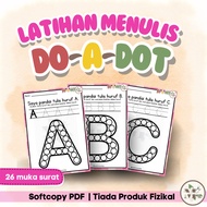 PDF | Latihan Menulis | Do-A-Dot Huruf | 26 muka surat | Prasekolah, Tadika, Pemulihan
