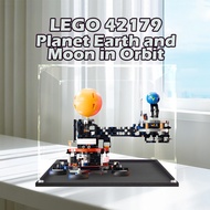 Lego Transparent Acrylic Display Box For Lego 42179 Planet Earth and Moon in Orbit Popmart Figurine 
