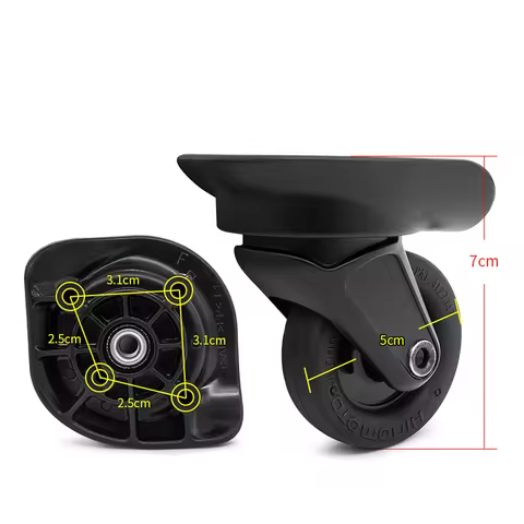 Replacement Parts CA-Z Luggage Wheel HINOMOTO W373 Travel Suitcase Wheels