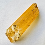 黃金喜馬拉雅山水晶7 原礦礦標 磁場淨化 高能量水晶柱 黃皮水晶