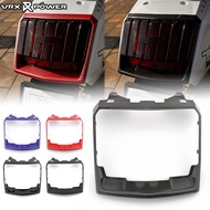 For Lambretta X300 X250 X200 Tail Lamp List Frame Cover Carbon Fiber Accessories