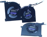 CPU+GPU Cooling Fan Replacement for MSI GS66 WS66 11UG 11UE 11UH 11UMT 11UKT, Creator 15 OLED MS-16V