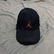 nike air jordan 帽 帽子 鴨舌帽 彎帽 老帽 vintage 飛人 喬丹 aj 籃球 logo經典 黑紅
