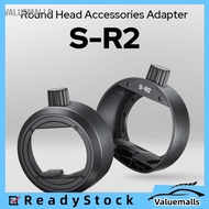 valuemalls Upgraded On-Camera Flash Round Head Accessories Adapter Mount for Godox AD200 AD200Pro II