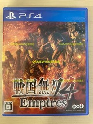 《今日快閃價》（中古二手）日版 PS4遊戲 戰國無雙4 帝皇傳 帝國 SAMURAI WARRIORS 4 EMPIRES / Sengoku Musou 4 Empires 日文版