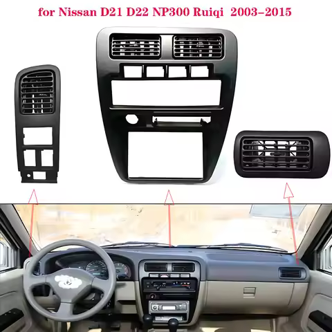 LHD air conditioning vent the car radio panel suitable for the dashboard installation for Nissan D21