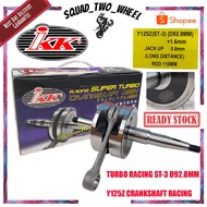 CRANKSHAFT IKK Y125Z ST3 D92.8MM JACK UP 0.8MM SUPER TURBO RACING (ROD 110MM)LONG DISTANCE 125Z IKK 