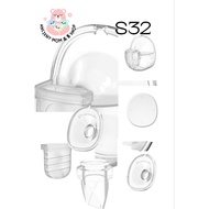 MOMWILIKE / Bunny Goody S32 / S32 / PumpontheGo Pump Accessories/Parts -VALVE  DIAPHARGM  CUP  DUST 
