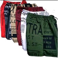 6pcs taslan short newspaper design (small-3-5yrs old) (medium-7-10yrs old )