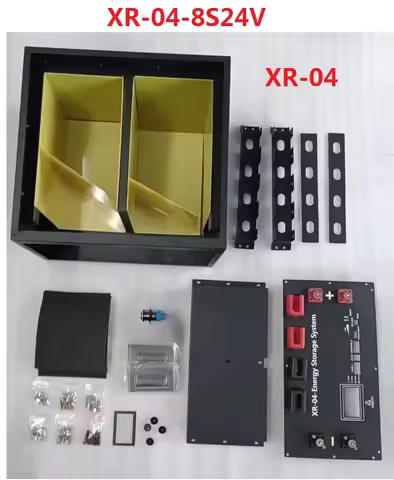 8S 24V Power Box Case DIY Kit LiFePO4 Battery Stacked Solar Home Energy Storage For EVE CATL 280 302