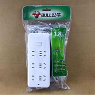 Bull Original with Wire Socket Power Socket GN-402 Porous 6 Socket Power Socket Power Socket 1.8m 3m