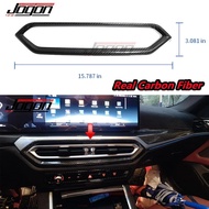 For BMW G21 M340i G80 G82 I3 2022 2023 G20 Real Carbon Fiber Center Console Air Vent Outlet Dash Tri