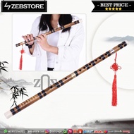 Ready Stok Seruling Suling Flute Bamboo Bambu Dizi Tradisional China