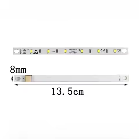 LED Light Strip For Refrigerator 12V 6500K White Bright Replacement Part 32034650 Compatible With Co