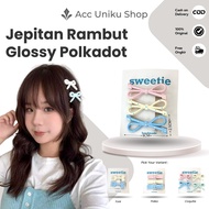AU - HAIR CLIPS SET OF 2/S 3/S 4PCS KOREAN FASHIONABLE CUTE PREMIUM GLOSSY BANGS CLIP ACCESSORIES