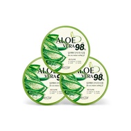 Neclar - Organic Aloe Vera Soothing Gel - Aloe Gel - Face Aloe Vera Gel - Skin Aloe Gel 300ML - 3SET