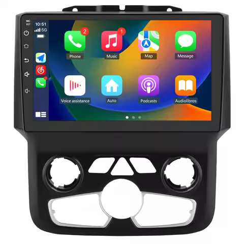 Junsun Wireless CarPlay for Apple Autoradio for Dodge Ram 2013-2019 1500 2500 3500 Car Radio Stereo 