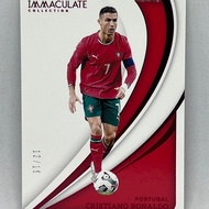 Panini 2024 Football Card-2025 Immaculate Cristiano Ronaldo CR7 Portugal Ruby /19 (red on red)
