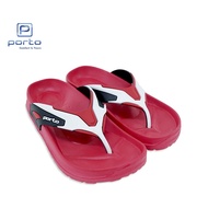 Rumahkaki - Porto 1028B-3 Sandal Jepit Anak Laki laki Kasual / Sendal Anak Cowok Karet EVA Tahan Lam