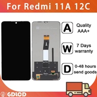 For Xiaomi Redmi 11A LCD Redmi 12C Poco C55 LCD Display Touch Screen Digitizer Assembly Replacement