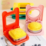 ECYOU Toast Bread Mold, Baking Kids Breakfast DIY Sandwich Cutters Mould, Stainless Steel Accessorie