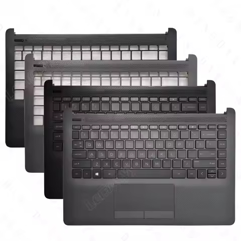 F+ NEW US/Spanish/Latin Laptop Keyboard Palmrest Upper For HP Pavilion 14-CF 14-DF 14-DK 14S-DK 14S-