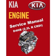 KIA ENGINE D4HB 2.2L "R" CRDI SERVICE REPAIR MANUAL
