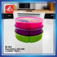 FC1 Raya Candy Fruit Kuih 5 Compartment Container bekas kuih raya