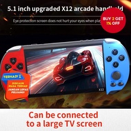 Portable 51-inch Handheld Gaming Console with 128 Retro Games and Tv Connection Support Konsol Perma