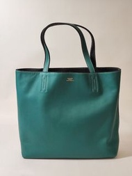 Hermes Double sens leather tote