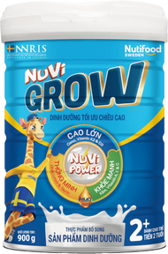 Sữa Nuvi Grow 2+ 900g (Trên 2 tuổi)